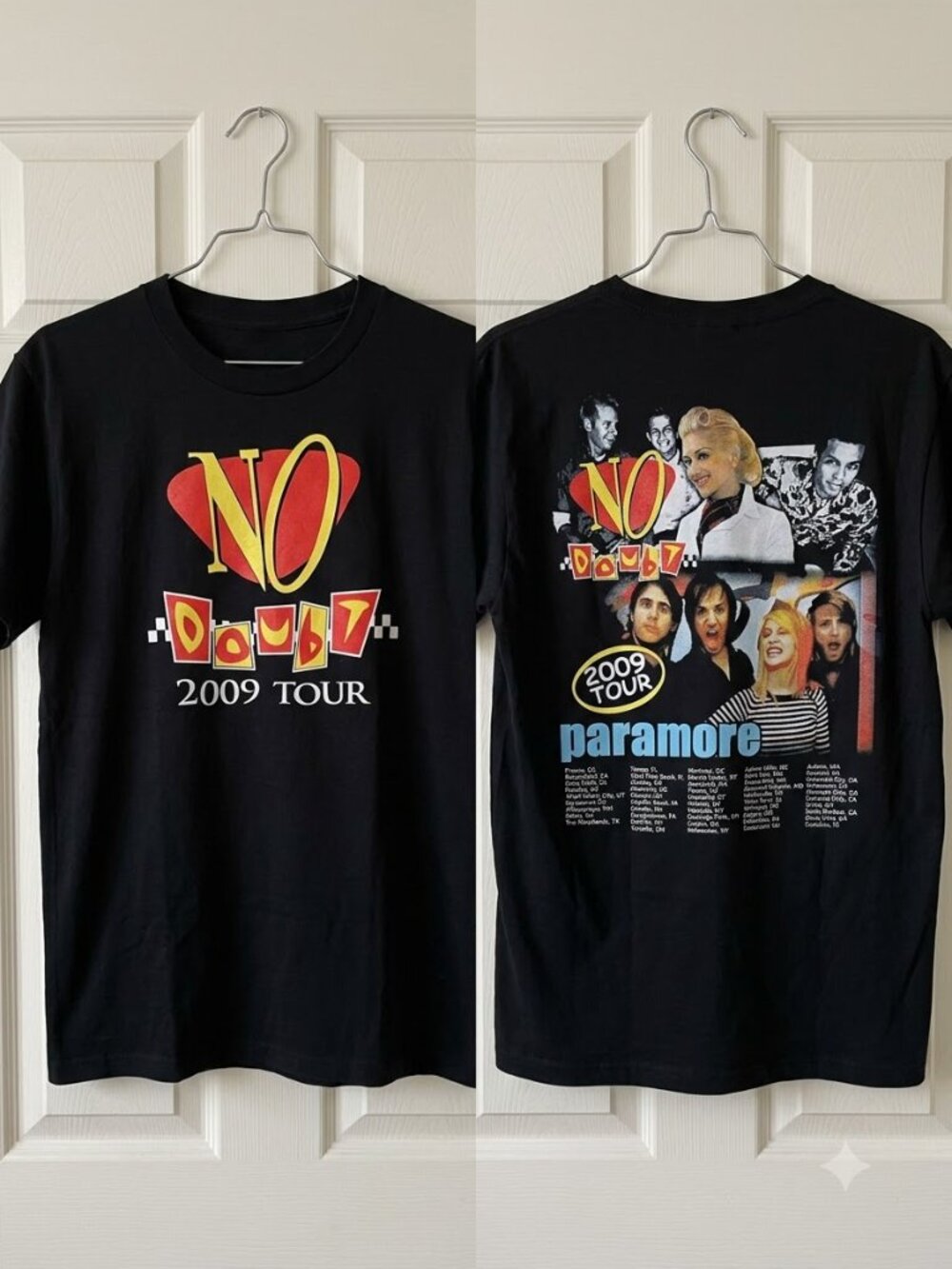 No Doubt Band Paramore Tour 2009 TShirt